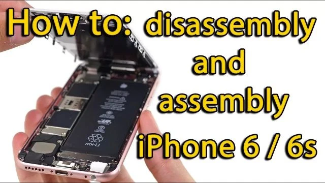 iPhone 6s disassembly and assembly process