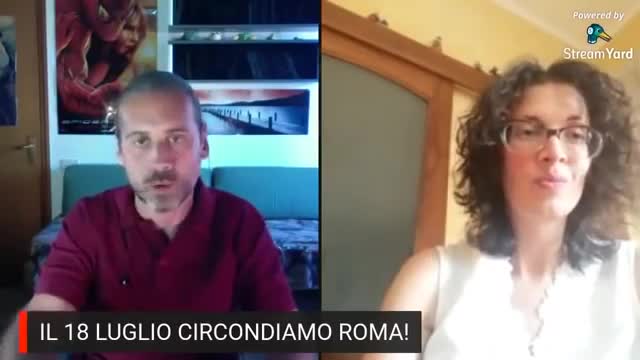 #18LuglioCircondiamoRoma  Avv. Virginia Cerullo intervistata...