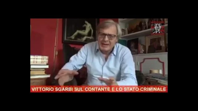 Vittorio Sgarbi sul contante e lo stato criminale