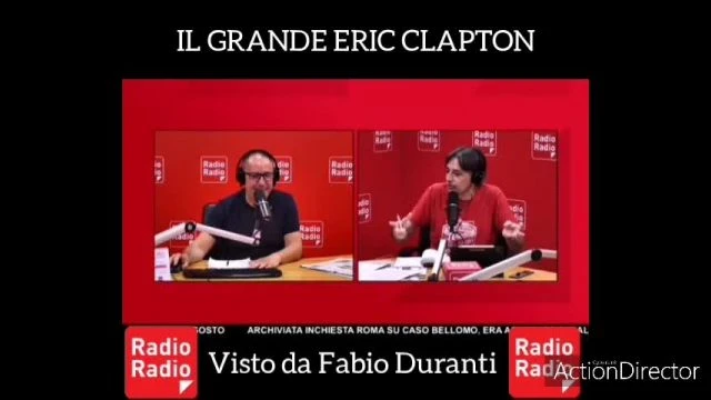 IL GRANDE ERIC CLAPTON Visto da Fabio Duranti -  RADIO RADIO