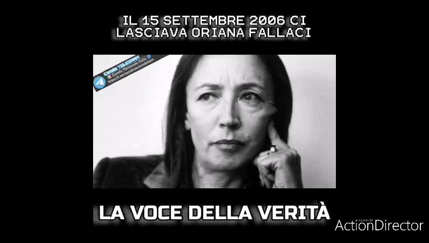 15/09/2016 Scomparsa di Oriana Fallaci