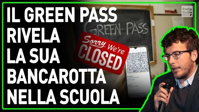 Fallimento Green pass: quello che sta accadendo nelle scuole rivela le bugie sulla tessera verde