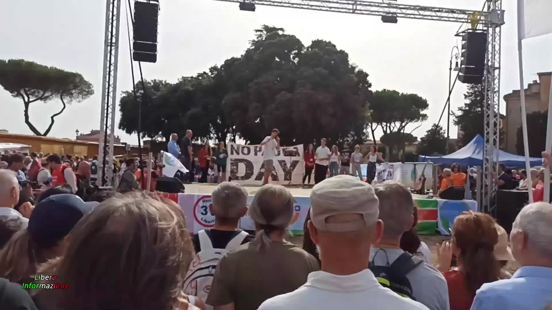 ROMA 25/09/2021 - MANIFESTAZIONE NAZIONALE CONTRO GREENPASS E PER LA LIBERTA'