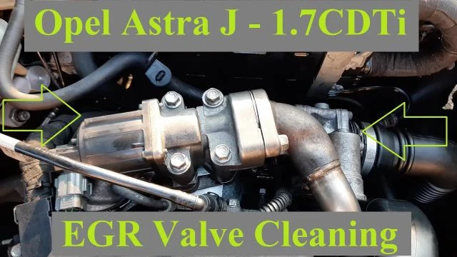 Opel Astra J - 1.7CDTi - EGR Valve Cleaning