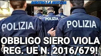 POLIZIA STRETTA LEGALE CONTRO DRAGHI: OBBLIGO VACCINALE LAVORATORI VIOLA LE NORME UE VA DISAPPLICATO