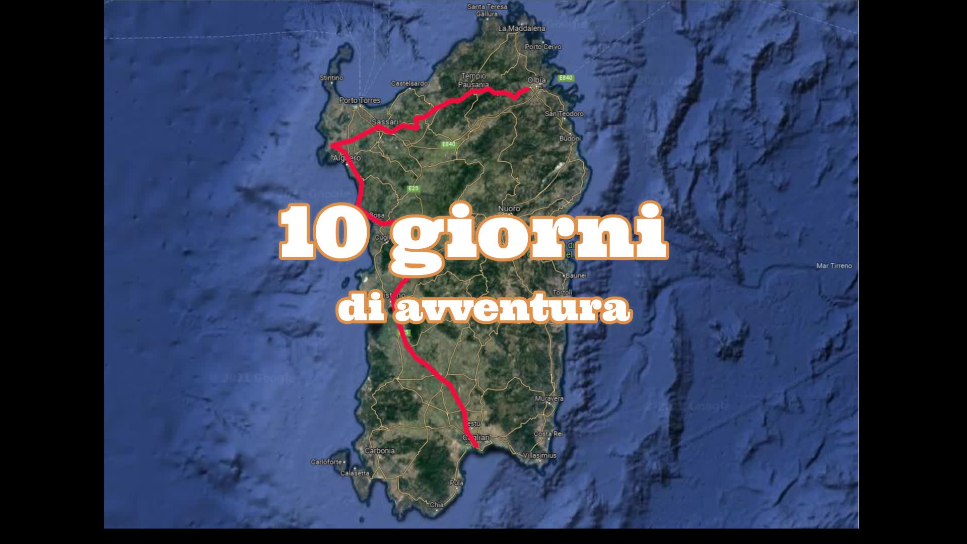 Descrizione  Tour Sardegna 2021...