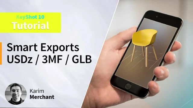 KeyShot 10 Tutorial - Smart Export