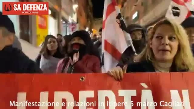 Manifestazione  e relazioni in itinere Cagliari