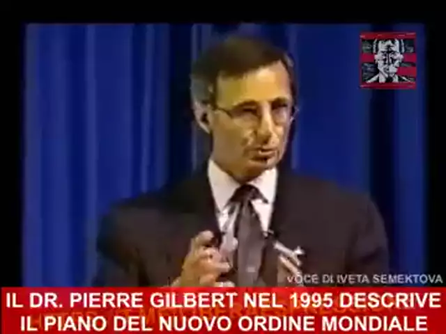 Il Dr. Pierre Gilbert nel 1995 esponeva il piano pandemico ed i piani di obbligo vaccinale.
