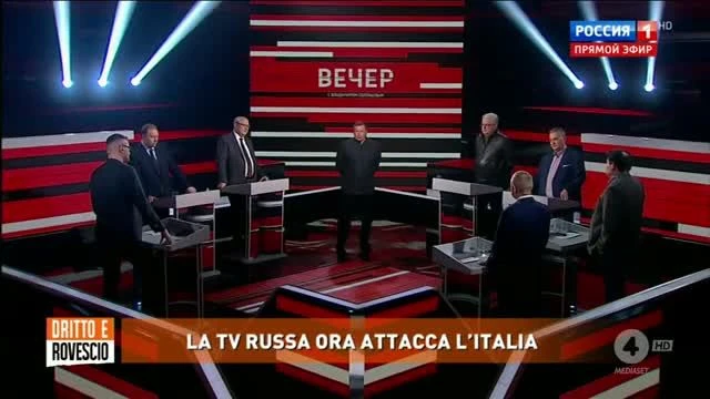 Ascoltate i media Russi sull'Italia