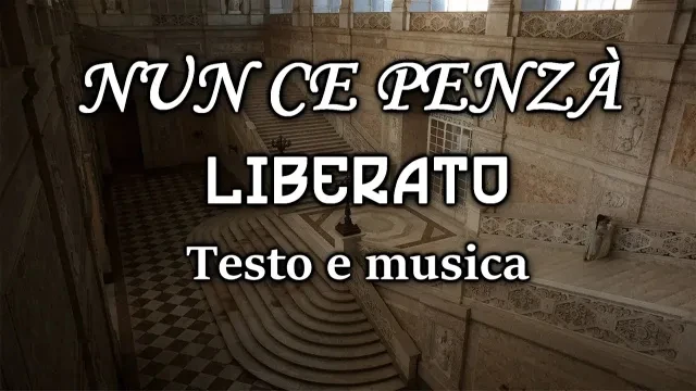 LIBERATO- NUN CE PENZÀ  TESTO E MUSICA
