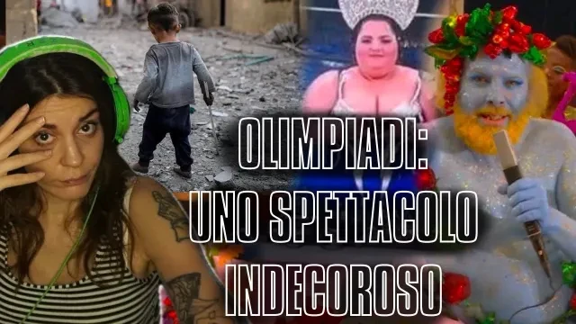 OLIMPIADI PARIGI: UNO SPETTACOLO INDECOROSO!