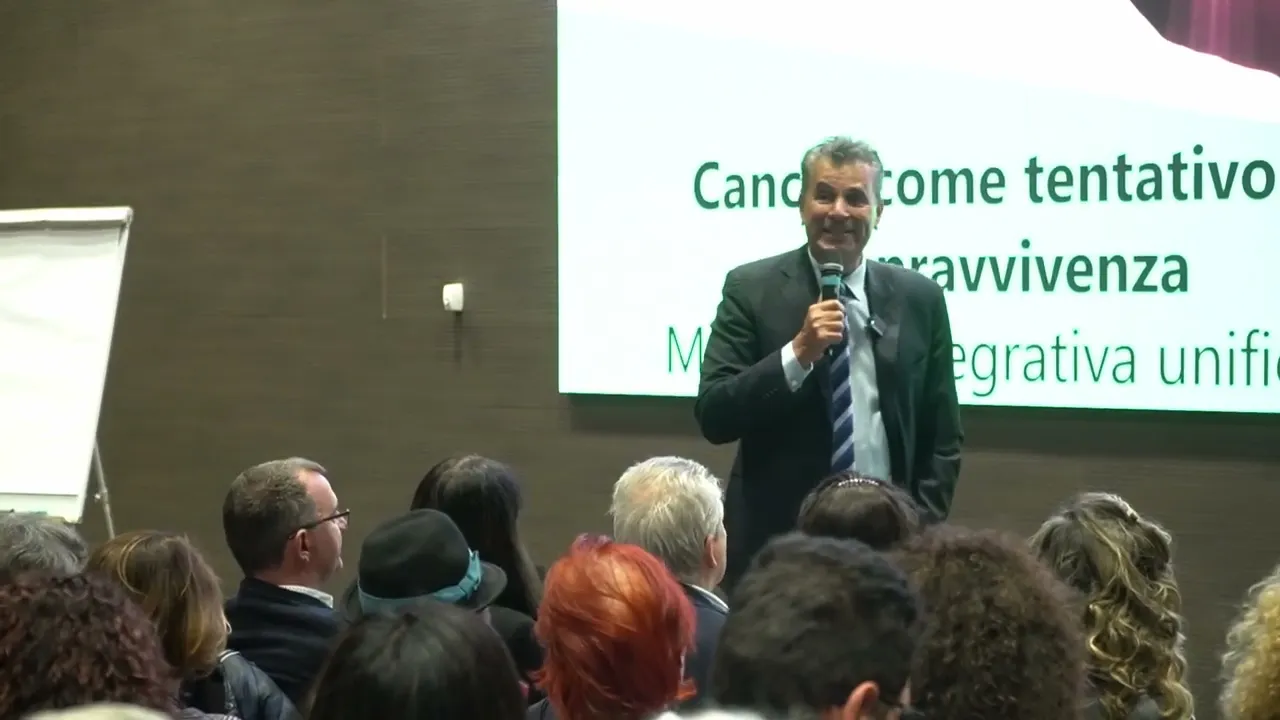 Conferenza Dr. Nader Butto sul Cancro - Roma 13 aprile 2023