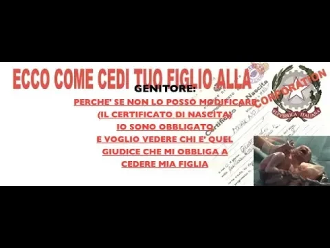 Non facciamo più l'errore coi nostri figli.. la FINZIONE GIURIDICA