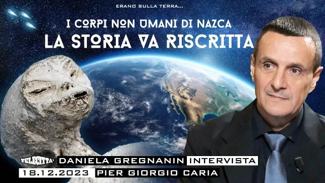 I CORPI NON UMANI DI NAZCA: la storia va riscritta   Intervista di  Telecitt  con Daniela Gregnanin